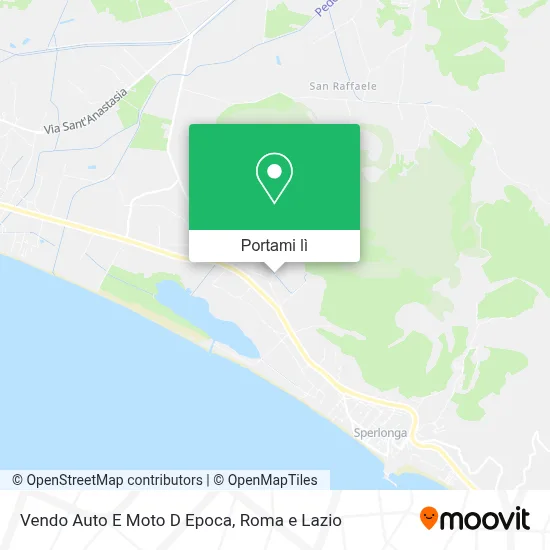 Mappa Vendo Auto E Moto D Epoca