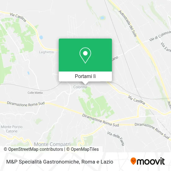 Mappa M&P Specialità Gastronomiche