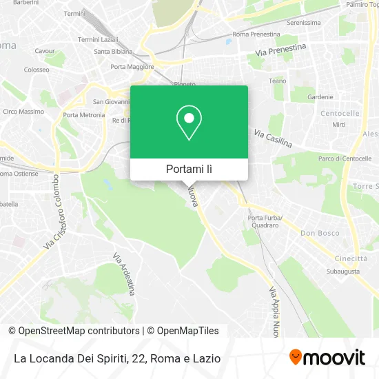 Mappa La Locanda Dei Spiriti, 22