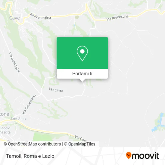 Mappa Tamoil