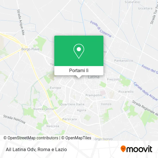 Mappa Ail Latina Odv