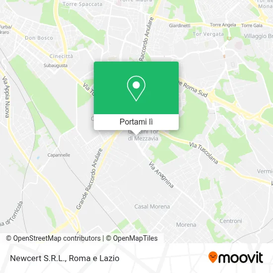 Mappa Newcert S.R.L.