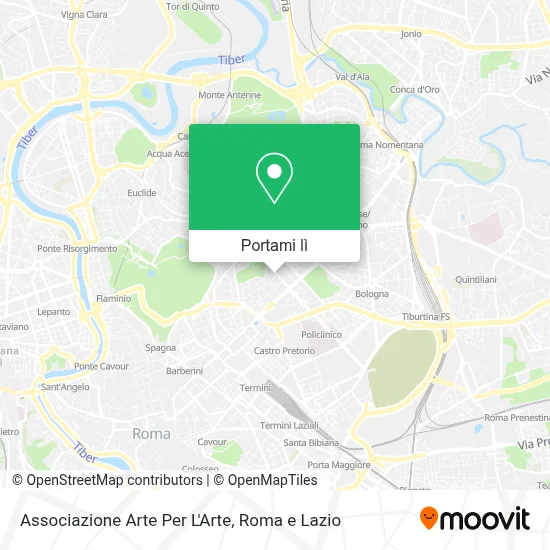 Mappa Associazione Arte Per L'Arte