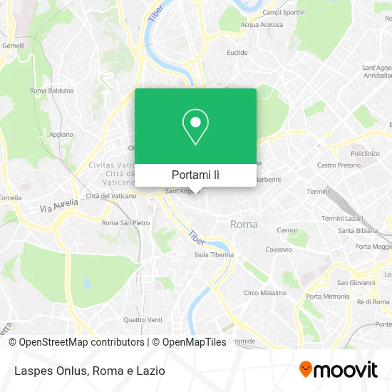 Mappa Laspes Onlus