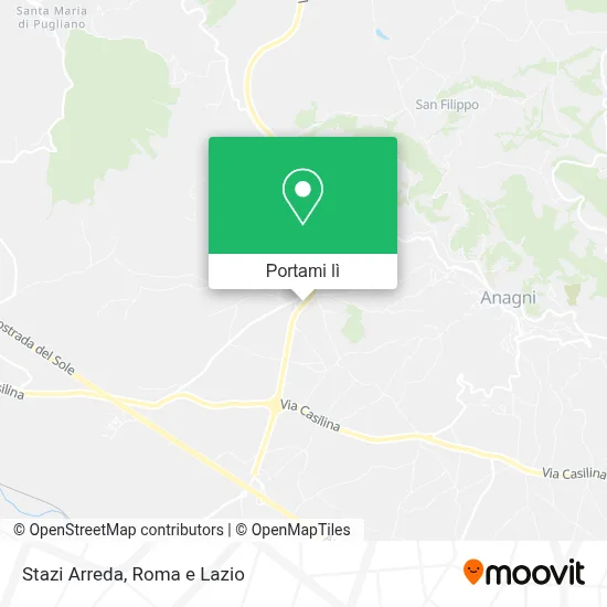 Mappa Stazi Arreda