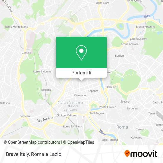 Mappa Brave Italy