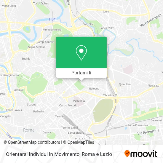 Mappa Orientarsi Individui In Movimento