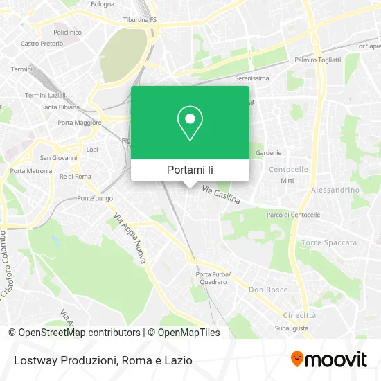 Mappa Lostway Produzioni