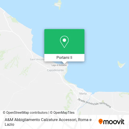Mappa A&M Abbigliamento Calzature Accessori