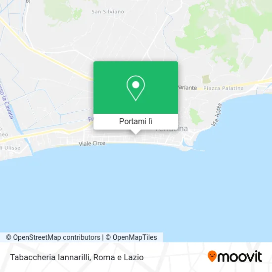 Mappa Tabaccheria Iannarilli