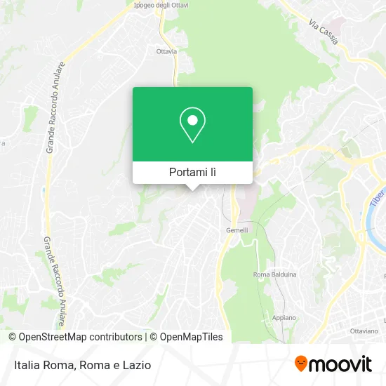 Mappa Italia Roma