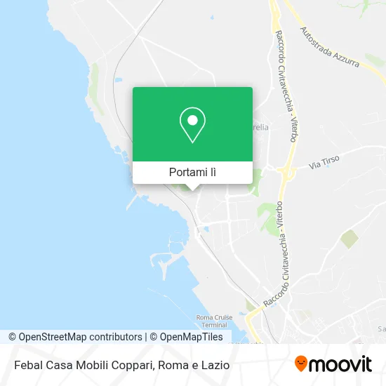 Mappa Febal Casa Mobili Coppari