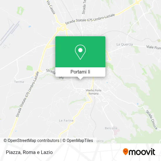 Mappa Piazza