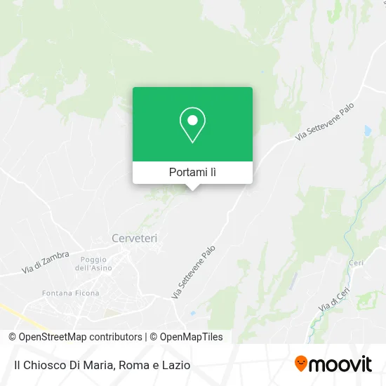 Mappa Il Chiosco Di Maria