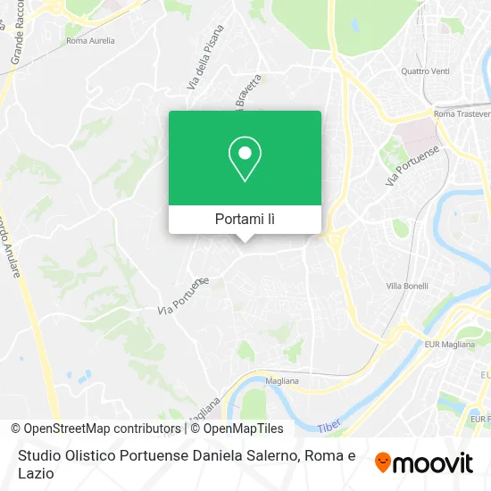 Mappa Studio Olistico Portuense Daniela Salerno
