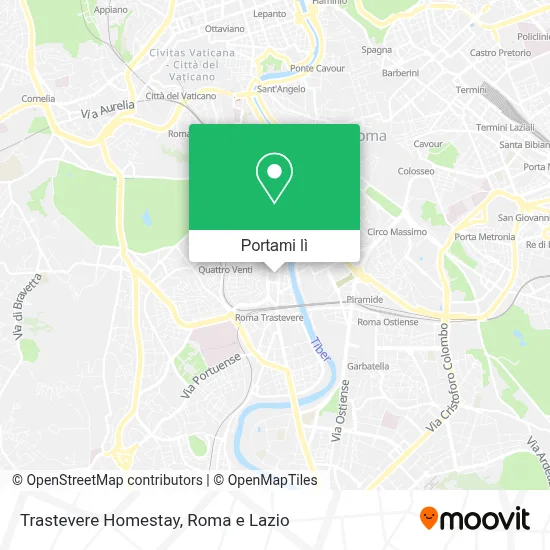 Mappa Trastevere Homestay