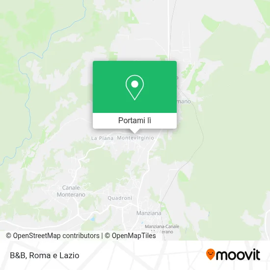 Mappa B&B
