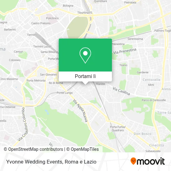 Mappa Yvonne Wedding Events