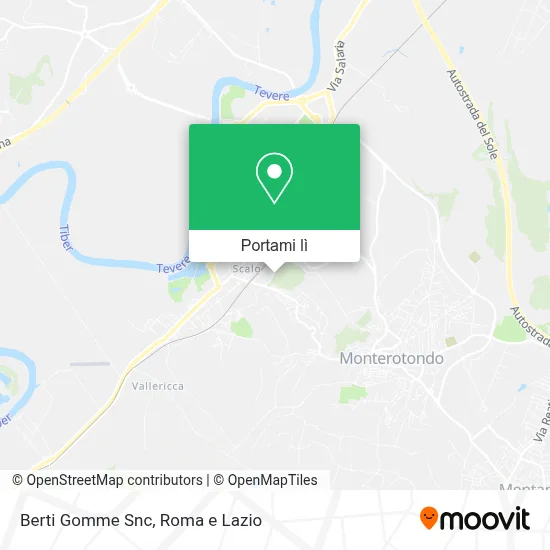 Mappa Berti Gomme Snc