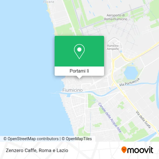 Mappa Zenzero Caffe