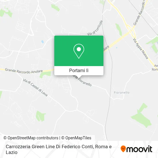 Mappa Carrozzeria Green Line Di Federico Conti