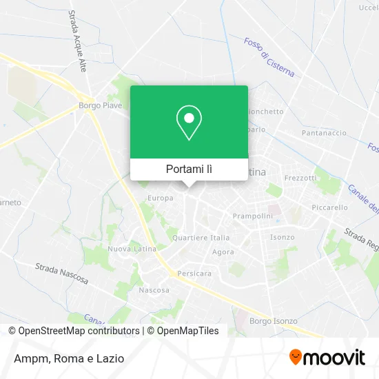 Mappa Ampm