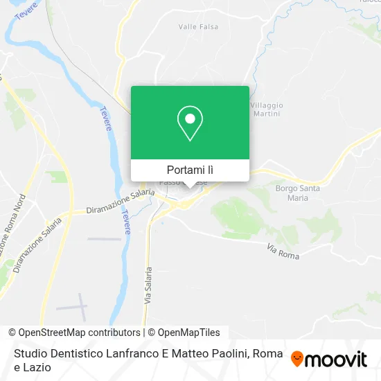 Mappa Studio Dentistico Lanfranco E Matteo Paolini
