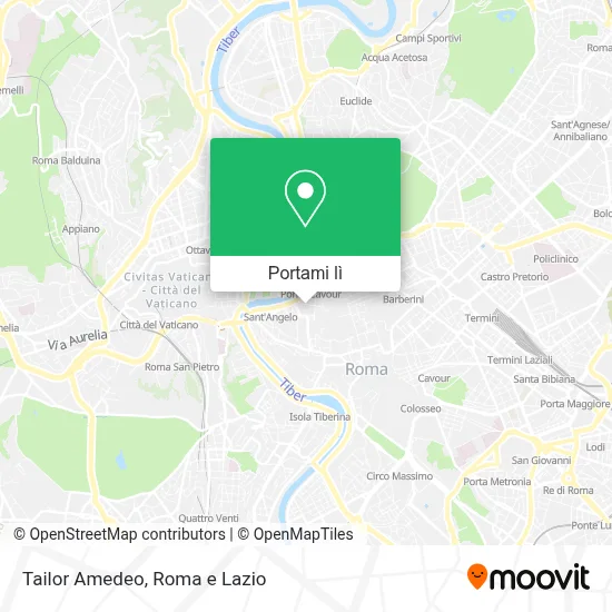 Mappa Tailor Amedeo