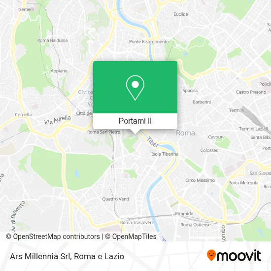 Mappa Ars Millennia Srl