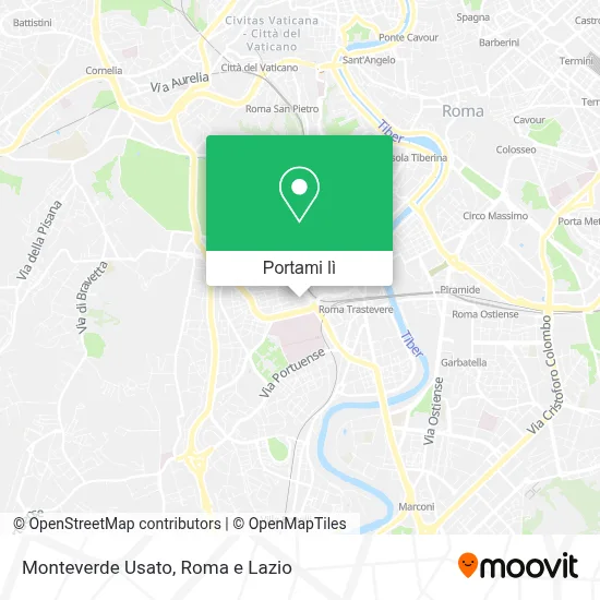 Mappa Monteverde Usato