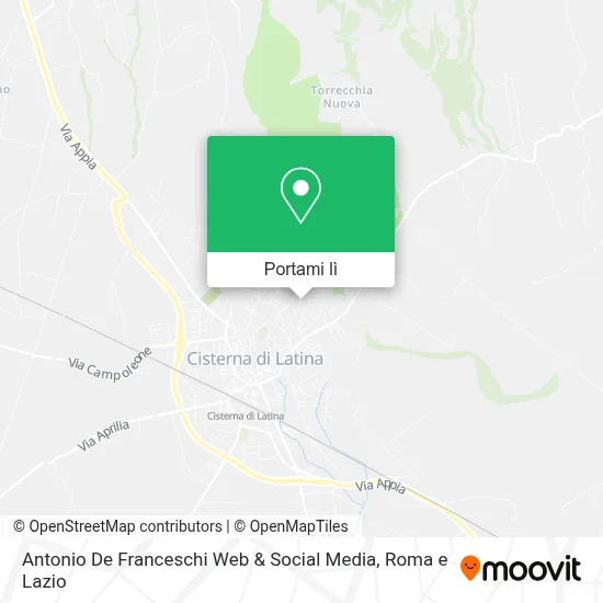 Mappa Antonio De Franceschi Web & Social Media