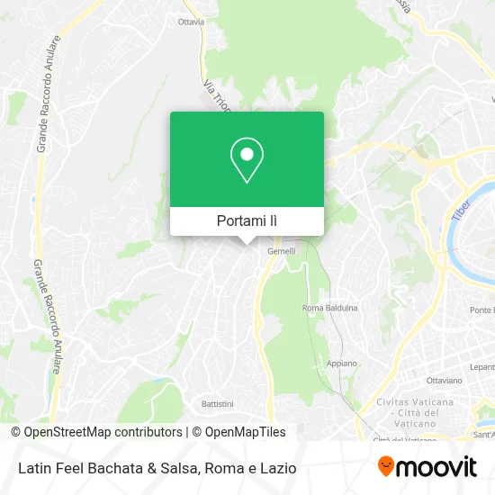 Mappa Latin Feel Bachata & Salsa