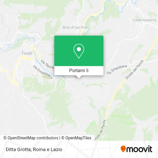 Mappa Ditta Grotta