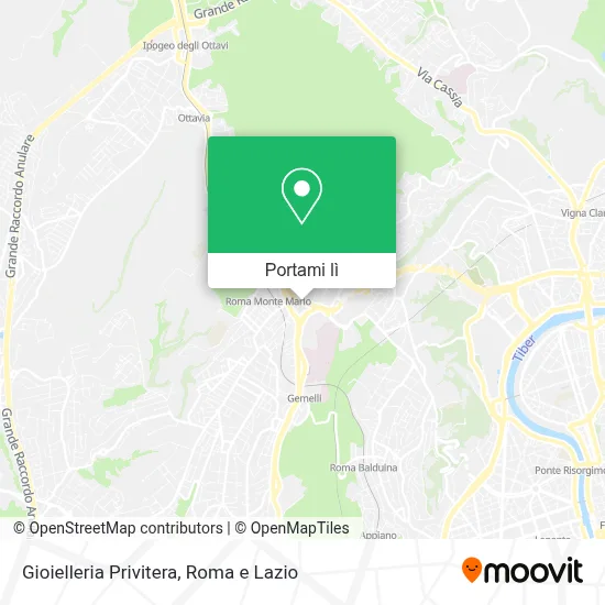 Mappa Gioielleria Privitera