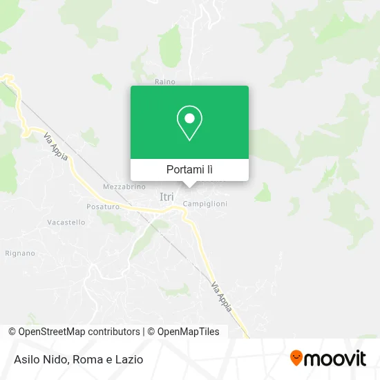 Mappa Asilo Nido