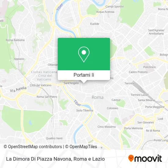 Mappa La Dimora Di Piazza Navona