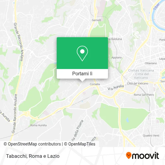Mappa Tabacchi