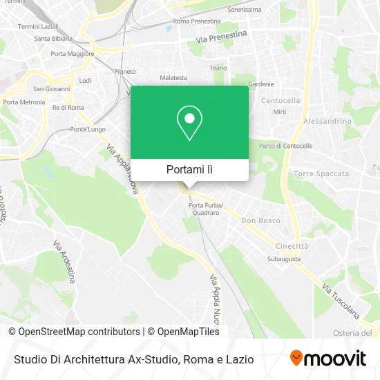 Mappa Studio Di Architettura Ax-Studio