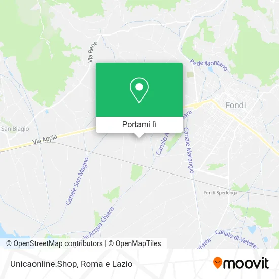 Mappa Unicaonline.Shop