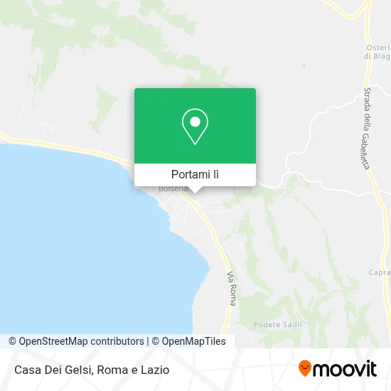 Mappa Casa Dei Gelsi