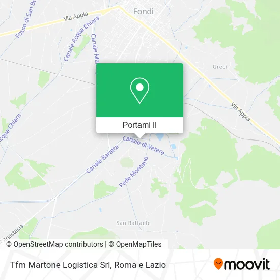 Mappa Tfm Martone Logistica Srl