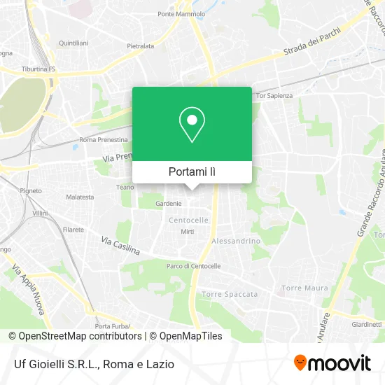 Mappa Uf Gioielli S.R.L.