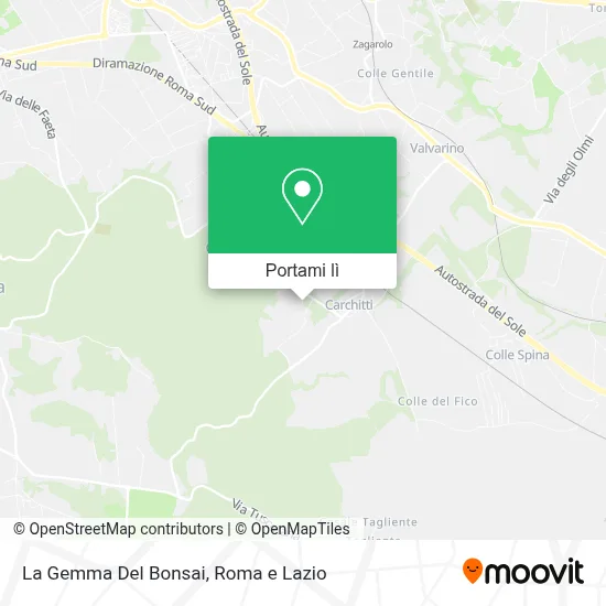 Mappa La Gemma Del Bonsai