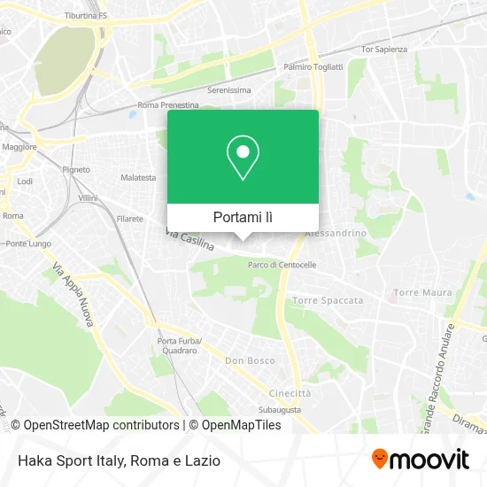 Mappa Haka Sport Italy
