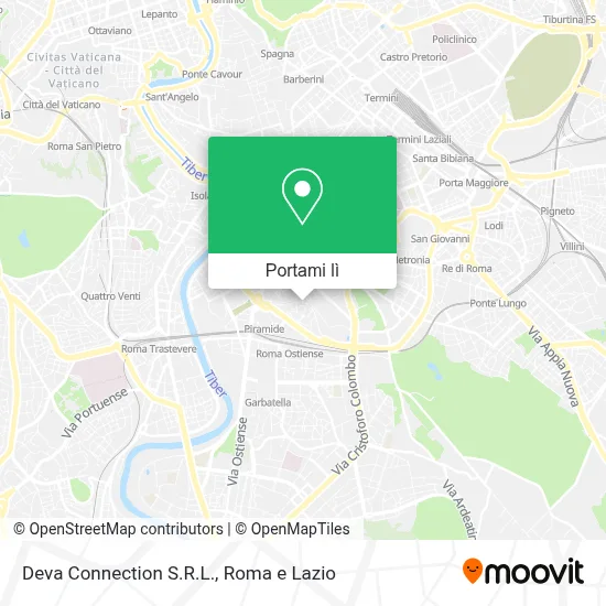 Mappa Deva Connection S.R.L.