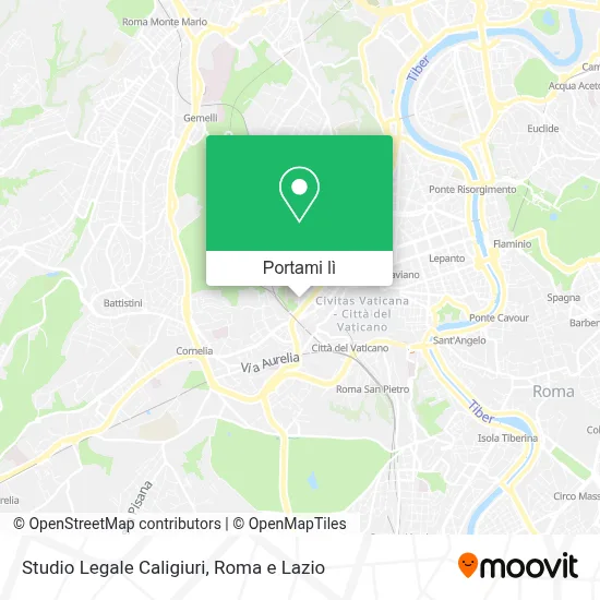 Mappa Studio Legale Caligiuri