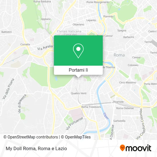 Mappa My Doll Roma