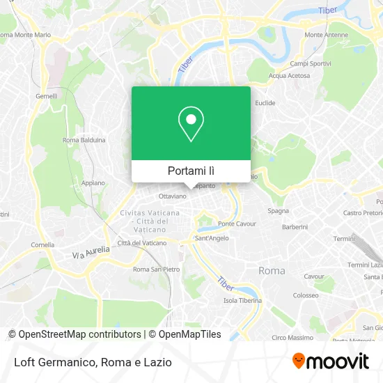 Mappa Loft Germanico