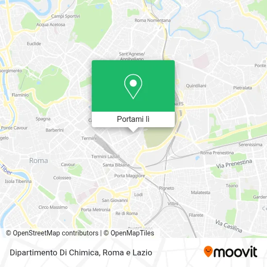 Mappa Dipartimento Di Chimica