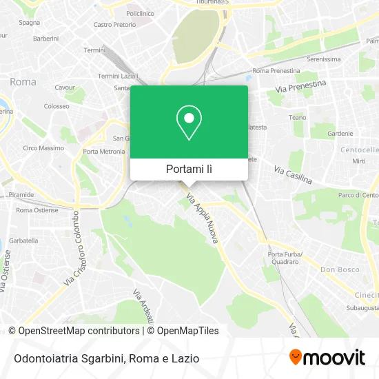 Mappa Odontoiatria Sgarbini